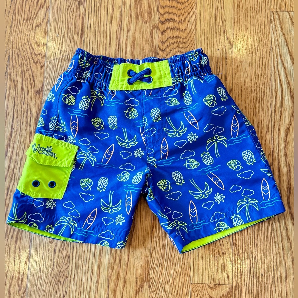 UV SKINZ - 2T Swim Trunk - Surfer vibe - Perfect Condition - Never Worn